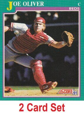 Joe Oliver MLB Baseball Card Collection